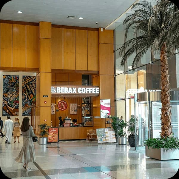 Casual seating area