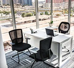 Flexi Desk workspace view 2